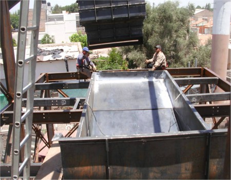 ESTRUCTURA WEIR VULCO CHUTES